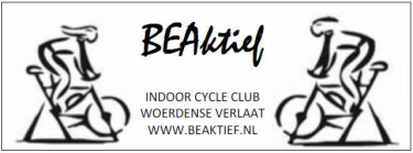 Logo Indoor Cycling Club BEAktief - fietsen - spinnen